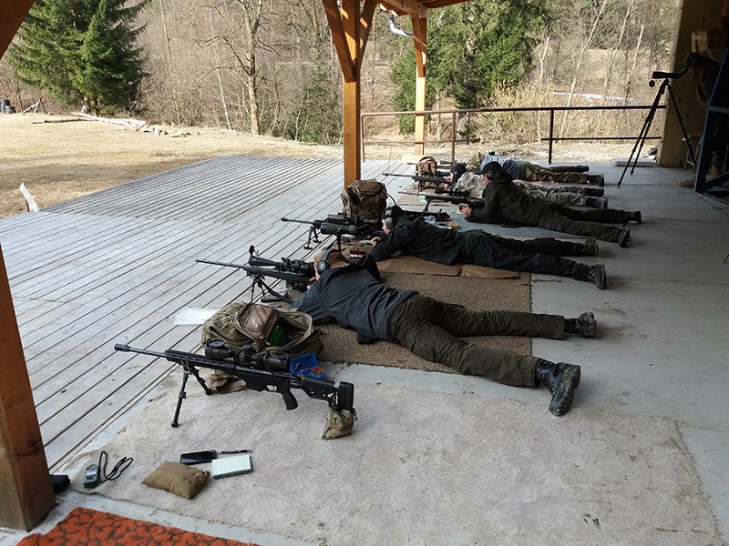 Začátkem března 2019 proběhl kurz přesné střelby na střelnici Vsetín. 