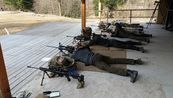Začátkem března 2019 proběhl kurz přesné střelby na střelnici Vsetín. 